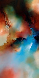 Cloudsong I by Simon Kenny - Glazed Box Canvas sized 16x32 inches. Available from Whitewall Galleries